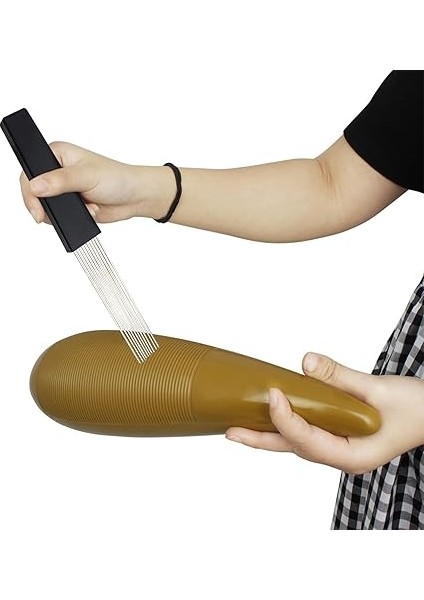 Kahve Abs Guiro Enstrümanı, Başlangıçcılar Için Latin Perküsyon indirimleri