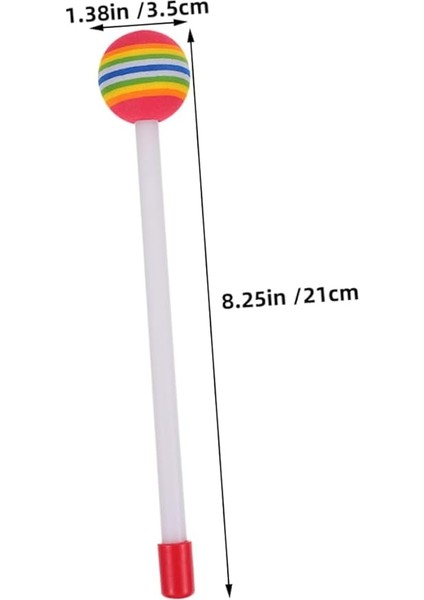 12 Adet Renkli Davul Tokmağı Yumuşak Köpük Başlı Plastik Percussion Çubukları ile Erkek Kız Için Eğlenceli Müzik Uygulamaları fiyatları