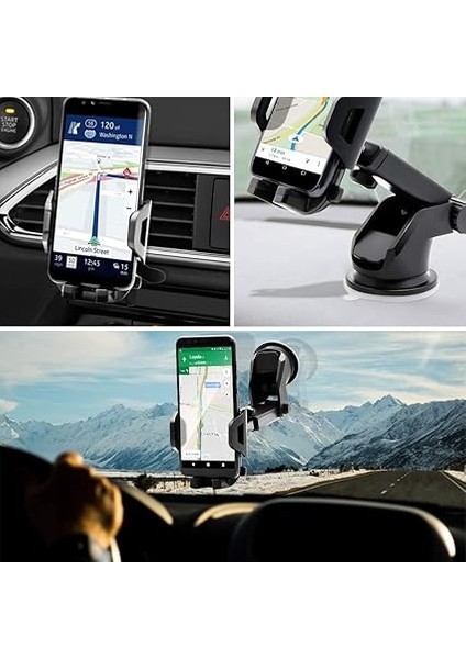 Nıppon, Uzatılabilir Vantuzlu Araç Içi Telefon Tutucu - Araba Telefon Tutucu - Tek Tuşla Açılır Kanatlar modelleri