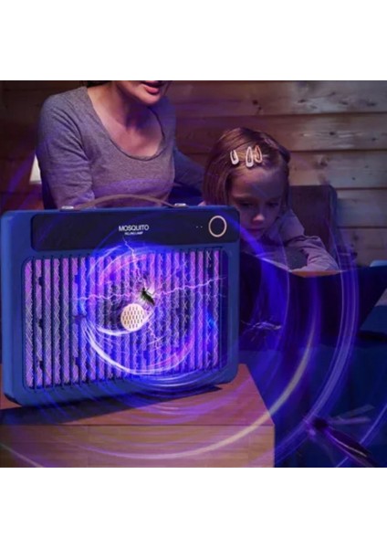 4000MAH Şarj Edilebilir Kablosuz 3000V Yüksek Güçlü Elektrikli Sivrisinek Öldürücü Sivrisin modelleri