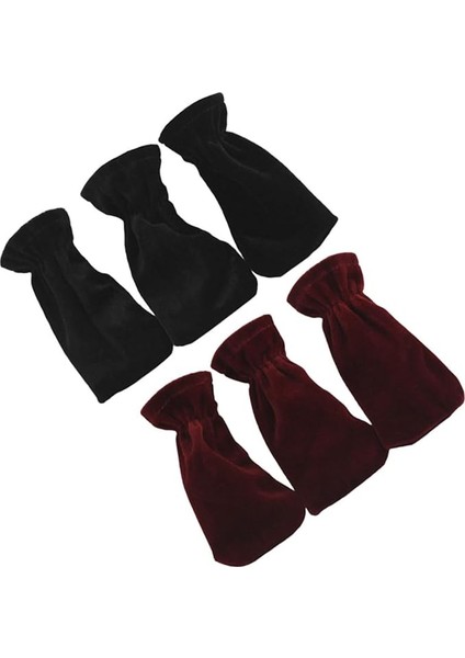 6ADET Lı Premium Piyano Pedalı Koruyucu Kılıf Seti Elastik Taşınabilir Yüzey Koruyucu ve Renk Seçenekleri ile Piyano Aksesuarları