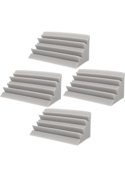 Bass Traps Panelleri 4 Adet Emici Duvar Panelleri Yalıtım Süngeri Kolay Kesilebilir