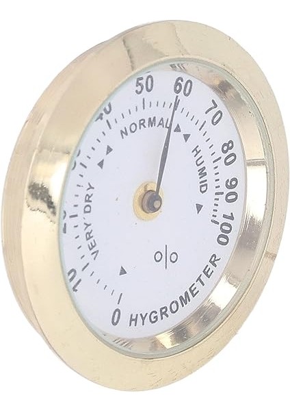 Profesyonel Keman Müzisyenleri Için Yuvarlak Keman Higrometre Katı Alaşım Higrometre Göstergesi fiyatları