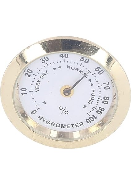 Profesyonel Keman Müzisyenleri Için Yuvarlak Keman Higrometre Katı Alaşım Higrometre Göstergesi modelleri