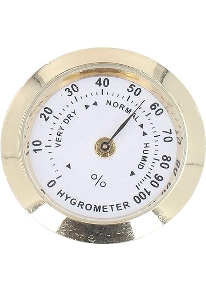 Profesyonel Keman Müzisyenleri Için Yuvarlak Keman Higrometre Katı Alaşım Higrometre Göstergesi fırsatları