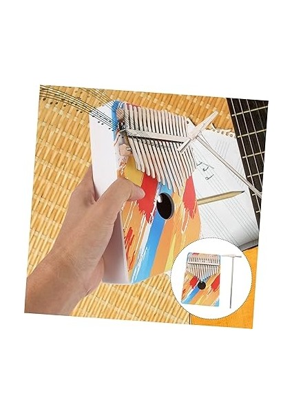 1 Takım Tonlu Kalimba Taşınabilir Parmak Piyano Başlangıç Seviyesi Müzik Aleti Tasarım ile Eğlenceli Müzik Deneyimi indirimleri