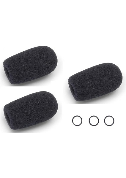 Mic-Yedek Havacılık Mikrofon Bose, Lightspeed David Clark Için Ön Camları, Kristal Mic (Üç (3) Paketi Standart Model)