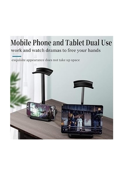 Kulaklık Standı, Masaüstü Kulaklık Standı, Kaymaz Silikonlu Oyun Kulaklığı Standı, Çok Yönlü Kulaklık Tutucu Tüm Kulaklıklara Uyuyor fırsatları