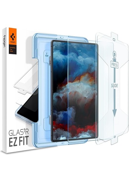 Samsung Galaxy Tab S8 Ultra Cam Ekran Koruyucu Kolay Kurulum Glas.tr Ez Fit Slim Hd - AGL04226