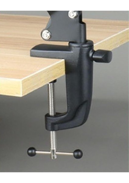 Için Masa Tutucu – Mikrofon Için Kol Kelepçesi Ayarlanabilir Vidalı Kol Standı, Maksimum Mesafe 55 Mm, C-Clamp Base Stand Mount Accessory, Masa Kelepçesi (Siyah) indirimleri