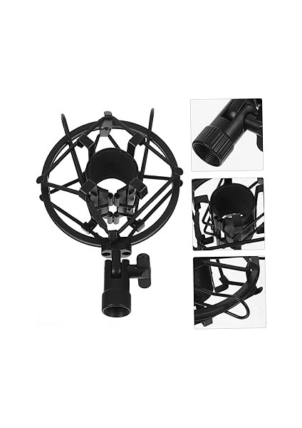 1 Adet Mikrofon Kondansatör Emilim Rafı Ses Kaydı Evrensel Metal Klipsi Tutucu Stüdyo Kondansatör Mikrofonları Için Mikrofon Standı Telefon Tutucu Klipsi modelleri