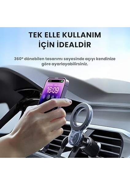 Pro Süper Manyetik Araç Içi Telefon Tutucu, Havalandırma Sıkıştırmalı Stabil Telefon Tutucu fiyatları