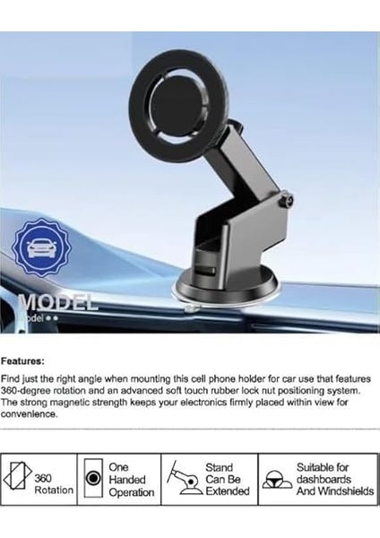 Vantuzlu Araç Içi Telefon Tutucu Cama Gögse Torpidoya Yapışan Şık Tasarımlı Yeni Araç Içi Telefon Tutucu Skoda Vw Bmw Audi Opel Renault Vs. Her Araç Uygun Magsafe ile Uyumlu Iphone 16 Samsung fiyatları