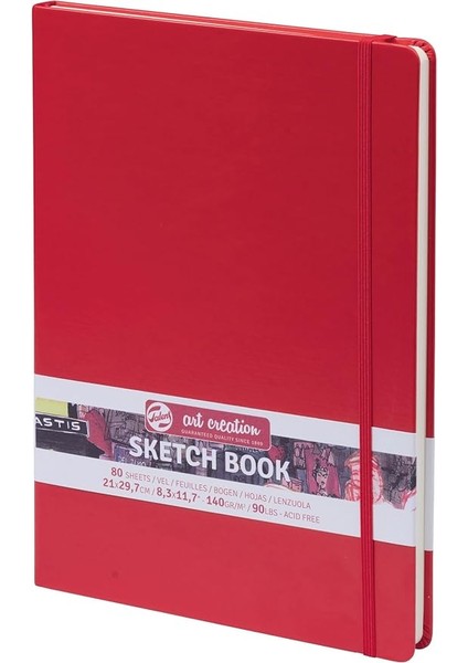 Art Creation Skitzenbuch, Sketch Book, 80 Blatt, 21X29,7 cm Gebunden