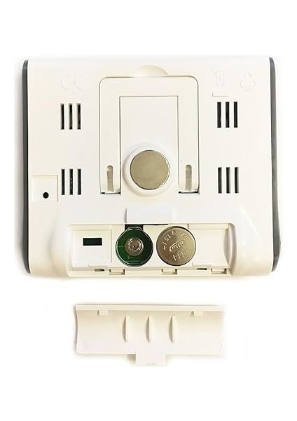 DC102 Iç Mekan Termometre Nem Ölçer Saat indirimleri