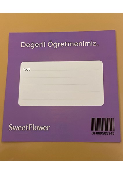 Sweetflower Öğretmenler Günü Mini Buket Hediye Seti – Not Kartlı, Özel Tasarım Çiçek Aranjmanı modelleri