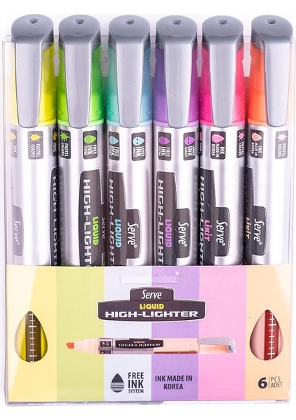 Likit Pastel Kalem 6 Li