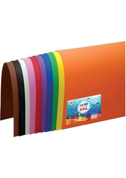 Eva Yapışkanlı 20X30 cm 2 mm 10 Renk