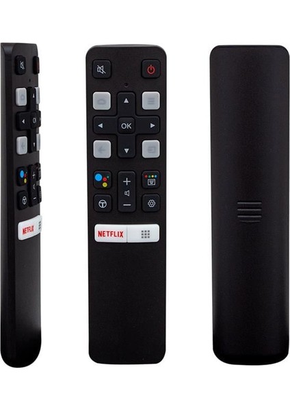 Tcl Rc 802V Fmr1 50'' - 55'' Android Tv Netflix Tuşlu Sesli Kontrol Akıllı LCD LED Tv Kumanda