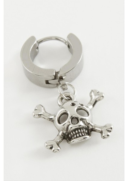 Kuru Kafa Çelik Erkek Küpe 1 Adet fiyatları