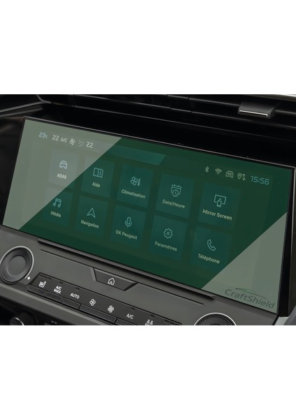 Peugeot 408 Allure (2023-2025) Uyumlu 10" Multimedya 9h Nano Ekran Koruyucu fiyatları