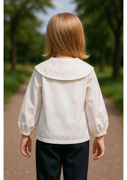 Kız Çocuk Yaka Tasarım Gömlek fiyatları