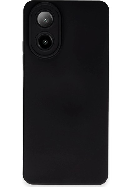 Newface A38 Kılıf Nano Içi Kadife Silikon - Siyah