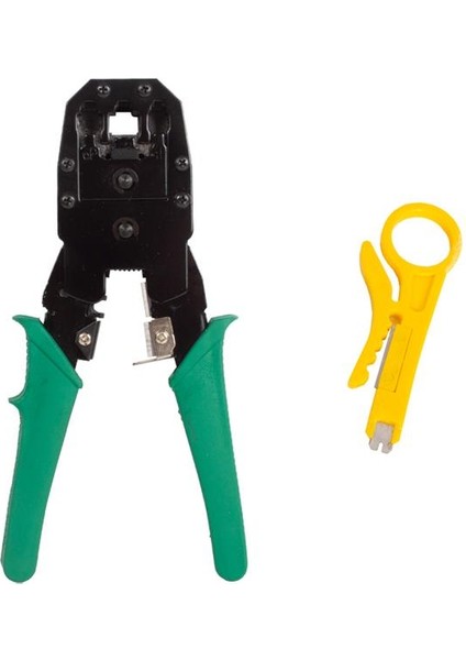 PM-315 RJ11-RJ9-RJ45 3'lü Sıkma Pensesi