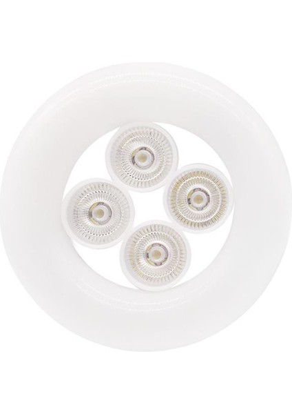 Beyaz E27 Duy 48 Watt 4'lü Ufo LED Lamba KK-902