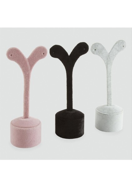 Golf Anfora Kumaş Kaplamalı Küpe Standı