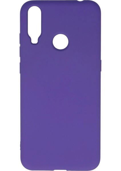 General Mobile 10 Kılıf Nano Içi Kadife Silikon - Mor