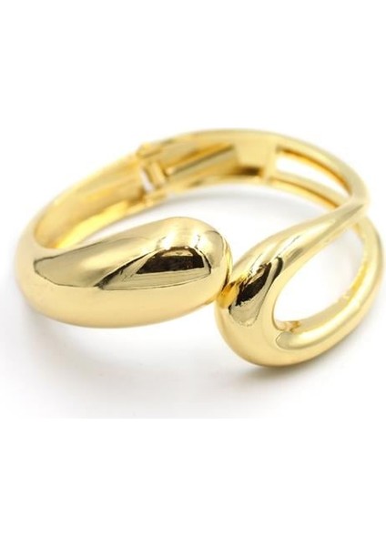 Kelepçe Bilezik - Altın