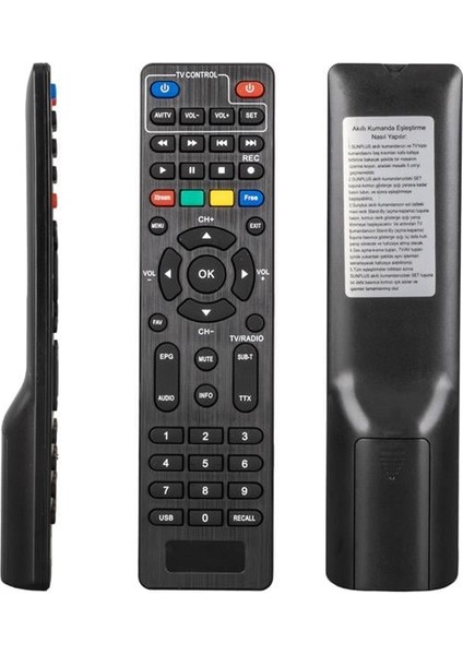 Sunplus Astra Falcon Full Hd Uydu Alıcı Kumandası