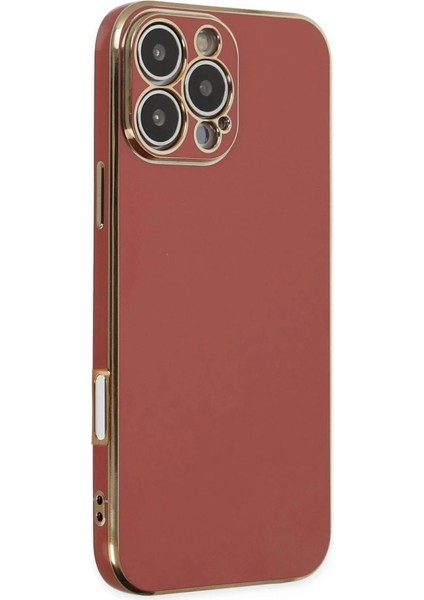 Newface Iphone 16 Kılıf Volet Silikon - Kırmızı