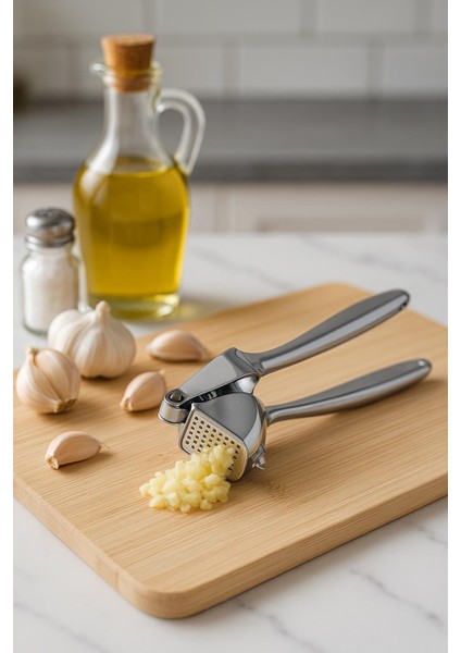 Paslanmaz Çelik Sarımsak Ezici