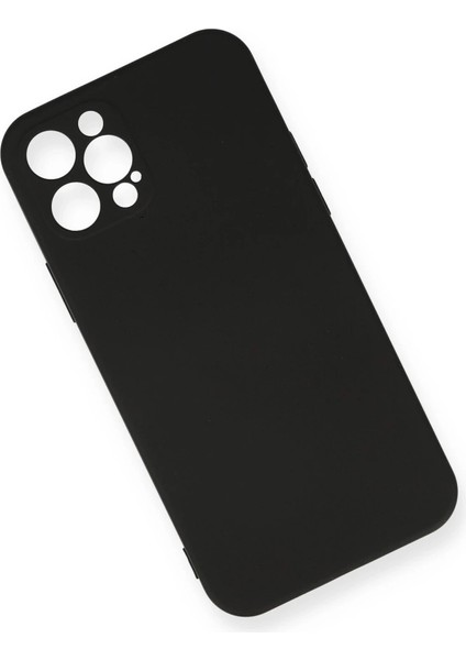 Iphone 12 Kılıf Nano Içi Kadife Silikon - Siyah fiyatları