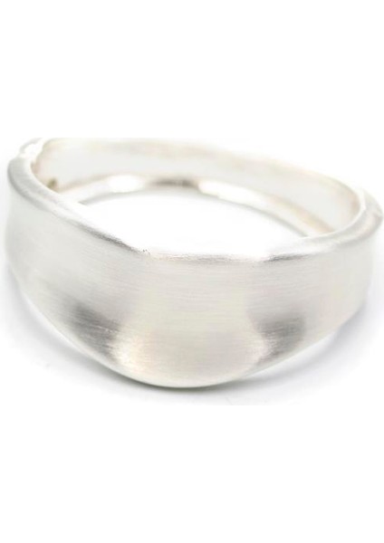 Plaka Bilezik - Gümüş