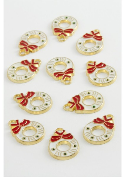 Yılbaşı Simiti Mineli Kolye Ucu 1 Adet modelleri