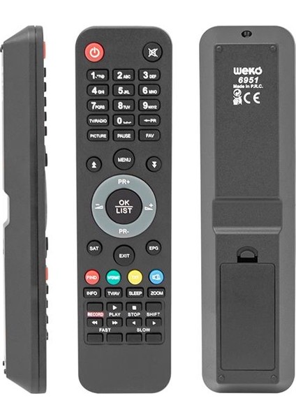 Nextstar 18000 Hd Uydu Alıcı Kumandası 6951