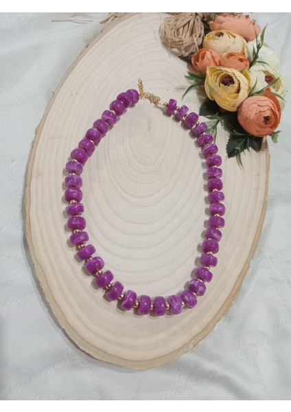 Mor Silindir Kolye fiyatları