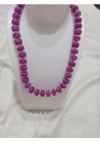 Mor Silindir Kolye modelleri