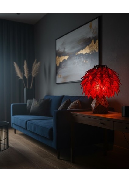 Modern Dekoratif Masa Üstü Gece Lambası. Hediyelik, Abajur, Çocuk-Yatak Odası, Salon, Mutfak.