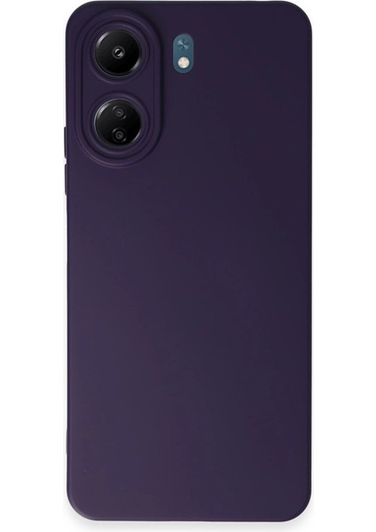 Newface 13C Kılıf Nano Içi Kadife Silikon - Mor