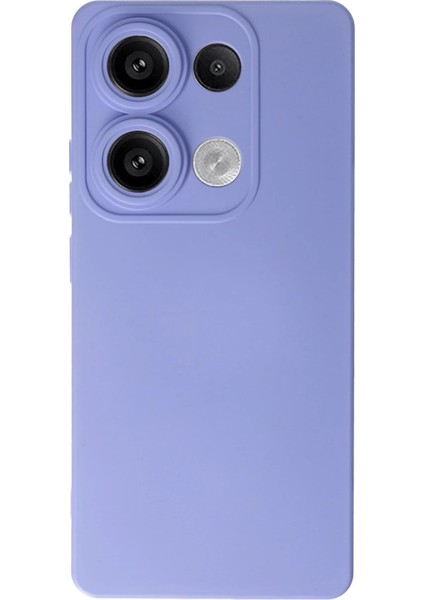 Newface Note 13 4g Kılıf Nano Içi Kadife Silikon - Lila