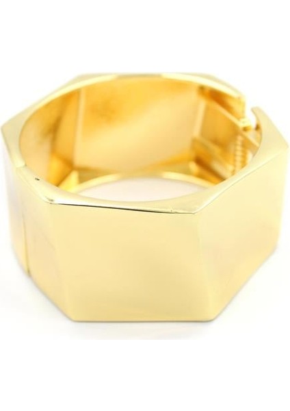 Kelepçe Bilezik - Altın