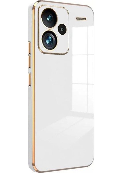 Newface Note 13 Kılıf Volet Silikon - Beyaz