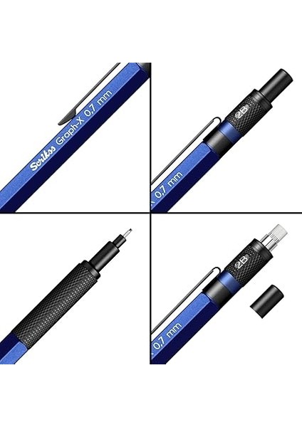 Office Graphx Versatil Kalem 0.7mm Mavi fırsatları