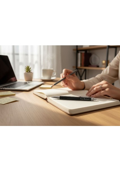 Öğretmenler Günü Özel Mesajlı Tükenmez Kalem – Şık Metal Gövde, Hediyelik Kalem