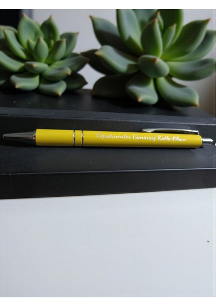 Öğretmenler Günü Özel Mesajlı Tükenmez Kalem – Şık Metal Gövde, Hediyelik Kalem modelleri