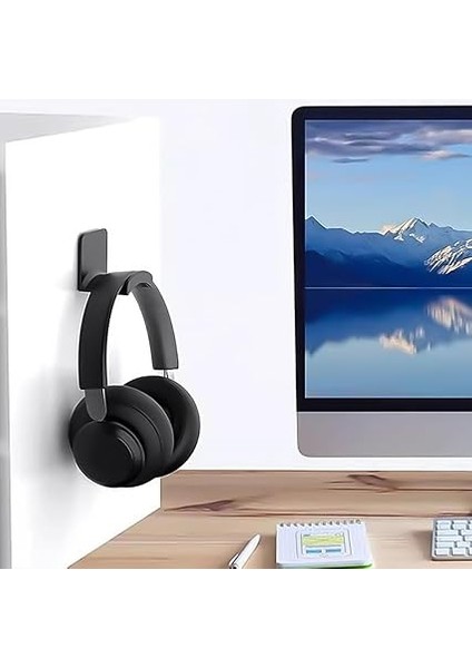 Kulaklık Standı Tutacağı - Yapışkanlı Oyun Kulaklığı Askısı, Masa Için Kulaklık Tutacağı, Evrensel Masa Duvara Montaj Kancası, Oyun Aksesuarı Denetleyici Kulaklık Standı modelleri